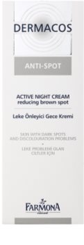 Farmona Dermacos Anti-Spot crème de nuit active pour réduire les taches pigmentaires