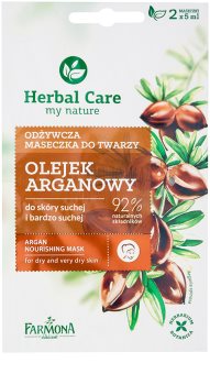 Farmona Herbal Care Argan Oil výživná maska pre suchú až veľmi suchú pleť