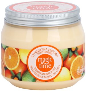 Farmona Magic Time Citrus Euphoria manteiga corporal com efeito regenerador