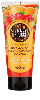 Farmona Tutti Frutti Orange & Strawberry vlažilni sladkorni piling za telo