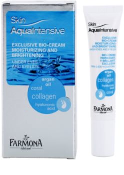 Farmona Skin Aqua Intensive vlažilna in posvetlitvena nega za veke in kolobarje pod očmi