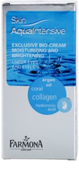 Farmona Skin Aqua Intensive vlažilna in posvetlitvena nega za veke in kolobarje pod očmi