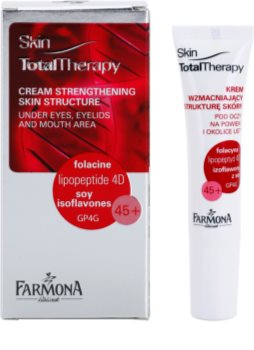 Farmona Skin Total Therapy crema reafirmante para las arrugas profundas de contorno de ojos