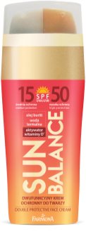 Farmona Sun Balance krema za sončenje za obraz z dvojno zaščito SPF 15 & SPF 50