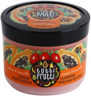 Farmona Tutti Frutti Papaja & Tamarillo Sugar Scrub For Body