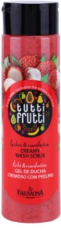 Farmona Tutti Frutti Lychee & Rambutan krémes fürdőpeeling