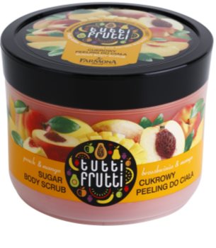Farmona Tutti Frutti Peach & Mango cukros peeling testre