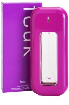 Fcuk 3 Her toaletní voda pro ženy 100 ml