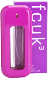 Fcuk Fcuk 3 Her eau de toilette pentru femei 100 ml