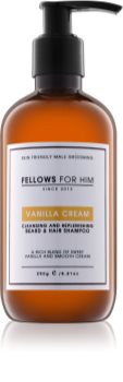 Fellows for Him Vanilla Cream šampon na vlasy a vousy