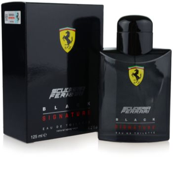 Ferrari Scuderia Ferrari Black Signature toaletna voda za moške 125 ml