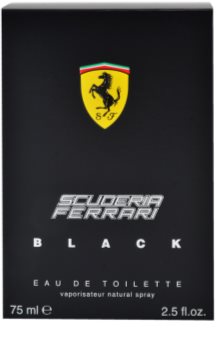 Ferrari Scuderia Black Eau de Toilette for Men 75 ml