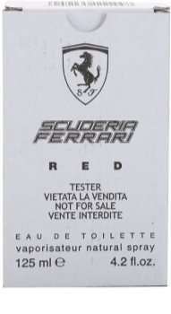 Ferrari Scuderia Ferrari Red woda toaletowa tester dla mężczyzn 125 ml