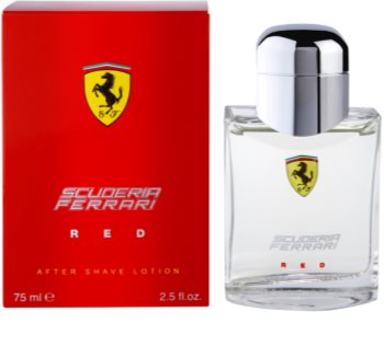 Ferrari Scuderia Ferrari Red After Shave Lotion for Men 75 ml