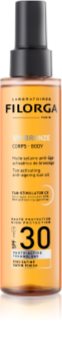 Filorga UV-Bronze ulei protector pentru intensificarea bronzului SPF 30