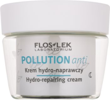 FlosLek Laboratorium Pollution Anti crema de noche hidratante con efecto regenerador