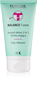 FlosLek Laboratorium Balance T-Zone čisticí emulze a maska pro smíšenou pleť