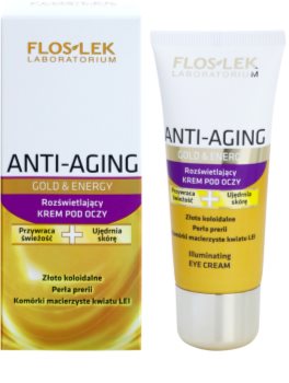 FlosLek Laboratorium Anti-Aging Gold & Energy krema za osvetljevanje predela okoli oči