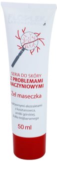 FlosLek Laboratorium Dilated Capillaries mascarilla-gel de noche para eliminar rojeces