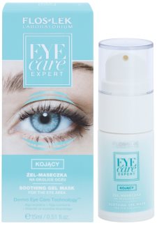 FlosLek Laboratorium Eye Care Expert kojąca żelowa maska do okolic oczu