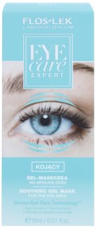 FlosLek Laboratorium Eye Care Expert gel masque apaisant contour des yeux