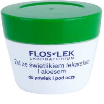 FlosLek Laboratorium Eye Care gel contour des yeux à l'euphraise et aloe vera