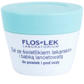 FlosLek Laboratorium Eye Care żel do okolic oczu ze świetlikiem i babką lancetowatą