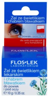 FlosLek Laboratorium Eye Care gel para o contorno dos olhos com eufrásia e centáurea