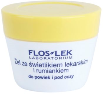FlosLek Laboratorium Eye Care gel contour des yeux à l'euphraise et camomille