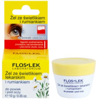 FlosLek Laboratorium Eye Care gel contour des yeux à l'euphraise et camomille