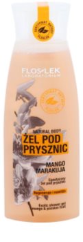 FlosLek Laboratorium Natural Body Mango & Passion Fruit sprchový gel s hydratačním účinkem