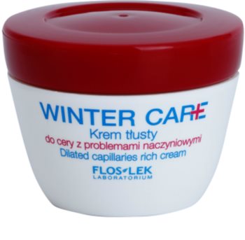 FlosLek Laboratorium Winter Care crema protectora enriquecida para pieles sensibles con tendencia a las rojeces