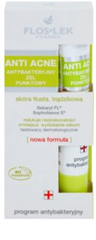 FlosLek Pharma Anti Acne gel antibacteriano para aplicación local