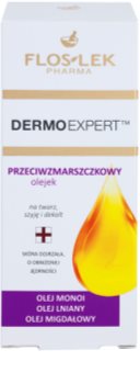 FlosLek Pharma DermoExpert Oils arcolaj ránctalanító hatással