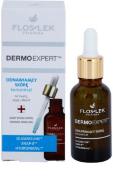 FlosLek Pharma DermoExpert Concentrate obnovitveni serum za obraz za obraz, vrat in dekolte