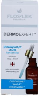 FlosLek Pharma DermoExpert Concentrate obnovitveni serum za obraz za obraz, vrat in dekolte