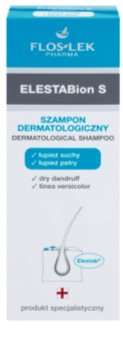 FlosLek Pharma ElestaBion S dermatološki šampon proti suhemu prhljaju