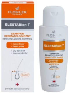 FlosLek Pharma ElestaBion T dermatologický šampon proti mastným lupům