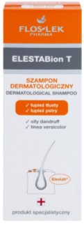 FlosLek Pharma ElestaBion T dermatologický šampon proti mastným lupům