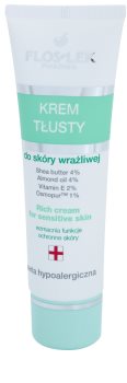 FlosLek Pharma Hypoallergic Line crema de noche nutrición profunda para pieles irritadas y sensibles