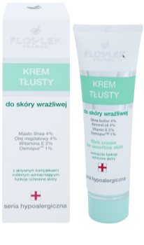 FlosLek Pharma Hypoallergic Line crema de noche nutrición profunda para pieles irritadas y sensibles