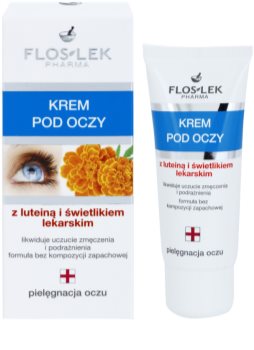 FlosLek Pharma Eye Care crème yeux à la lutéine et euphraise