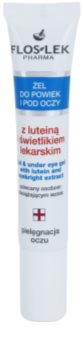 FlosLek Pharma Eye Care żel do okolic oczu z luteiną i świetlikiem