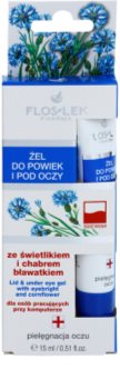 FlosLek Pharma Eye Care gel contour des yeux à l'euphraise et bleuet