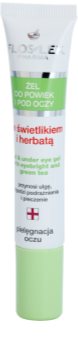 FlosLek Pharma Eye Care gel contour des yeux à l'euphraise et thé vert