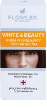 FlosLek Pharma White & Beauty crema blanqueadora para el tratamiento local