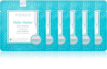 FOREO UFO™ Matte Maniac masque purifiant au charbon actif effet mat