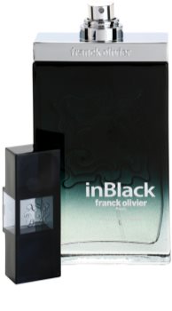 Franck Olivier In Black Pour Homme Eau de Toilette for Men 75 ml