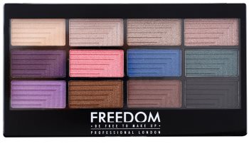 Freedom Pro 12 Dreamcatcher Eyeshadow Palette with Applicator
