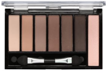 Freedom Pro Shade & Brighten Mattes Kit 1 paleta senčil za oči z osvetljevalcem
